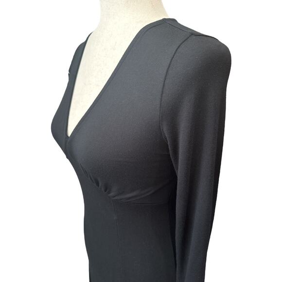 SALE! ZSupply Grace Black V Neck Maxi Dress S - Picture 6 of 9